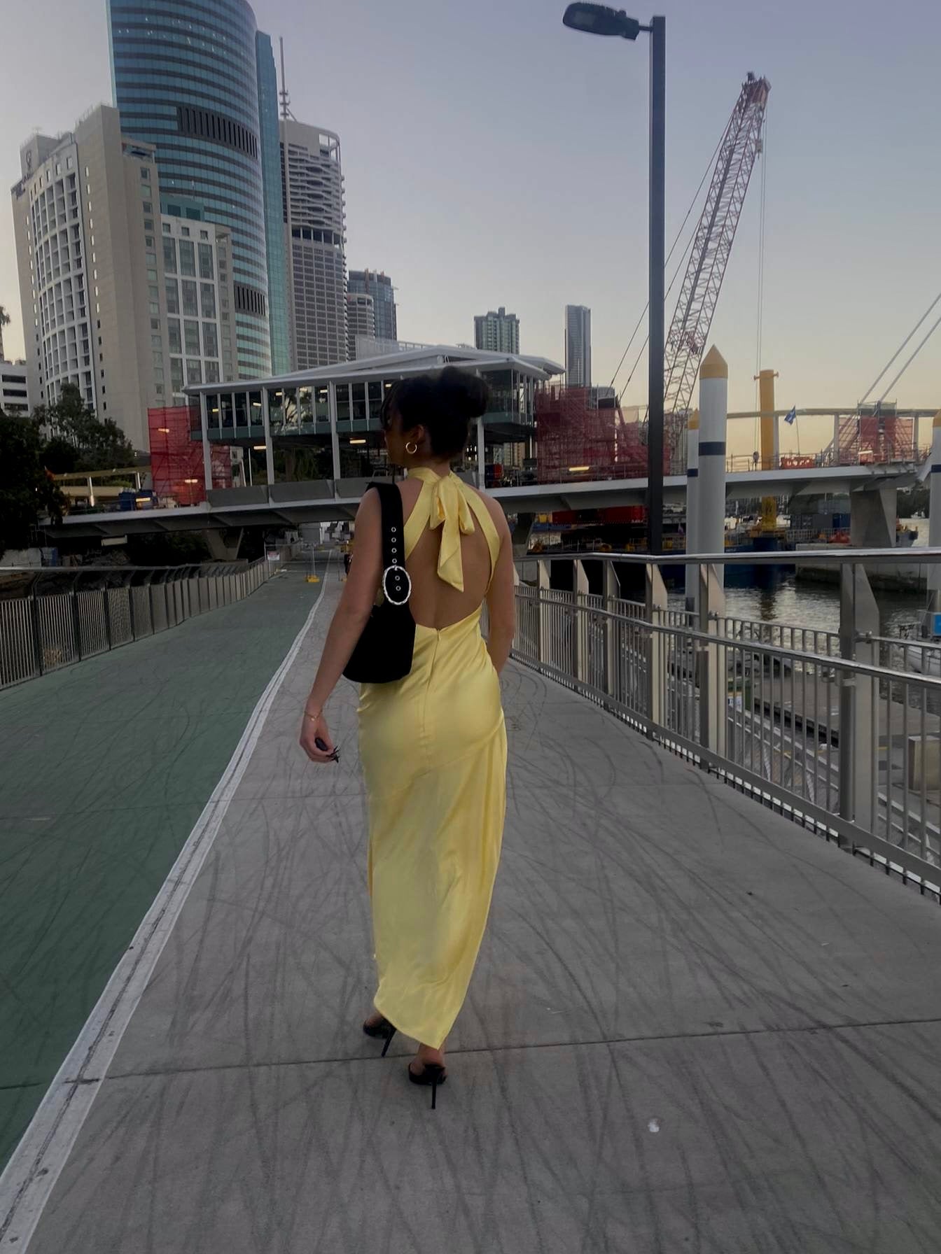 Babyboo Fashion Etta Maxi Dress Lemon