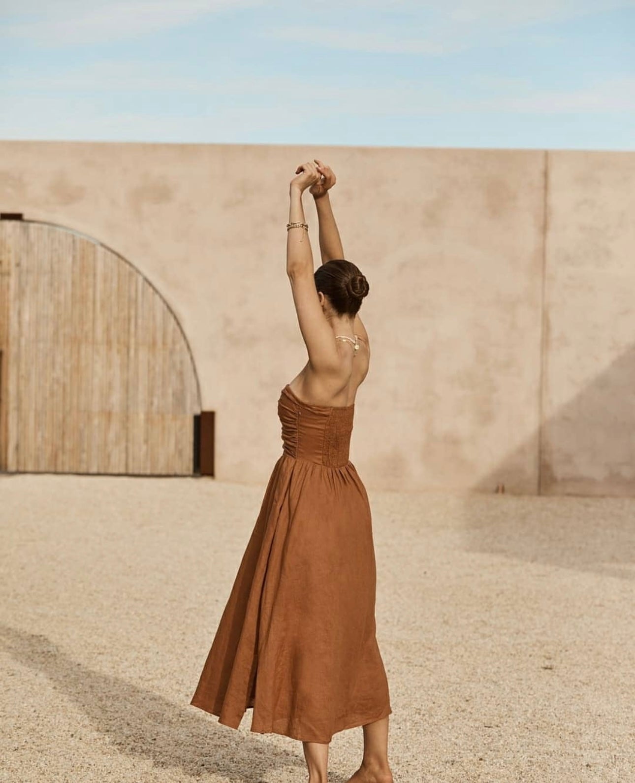 Dissh Lexi Linen Maxi Dress